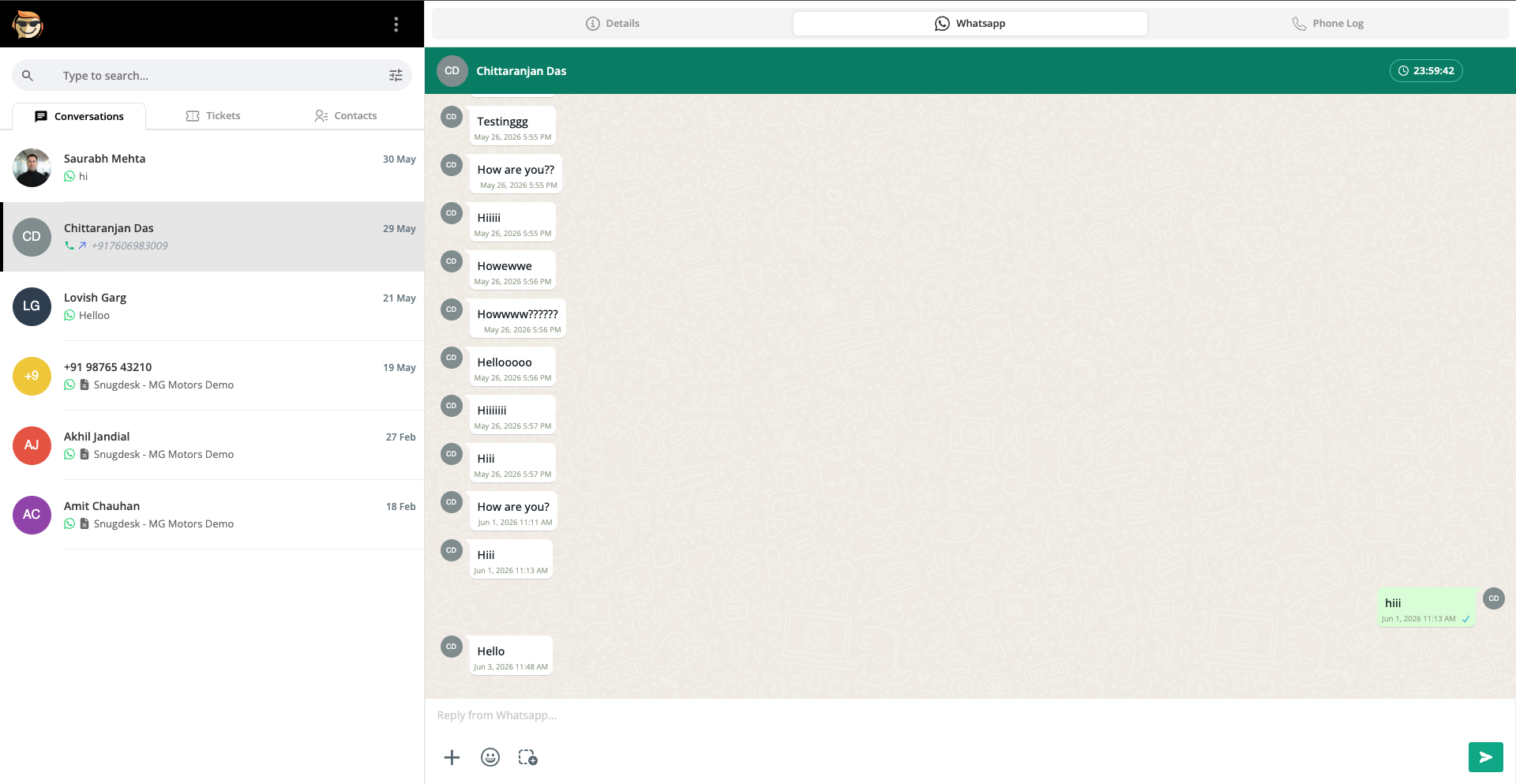 Chat on behalf of your organisation